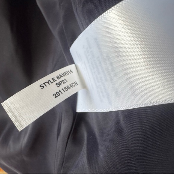 J Crew Dalton Navy Blue Blazer Jacket Tollegno 1900 Italian Wool Petites 6P - Picture 8 of 9